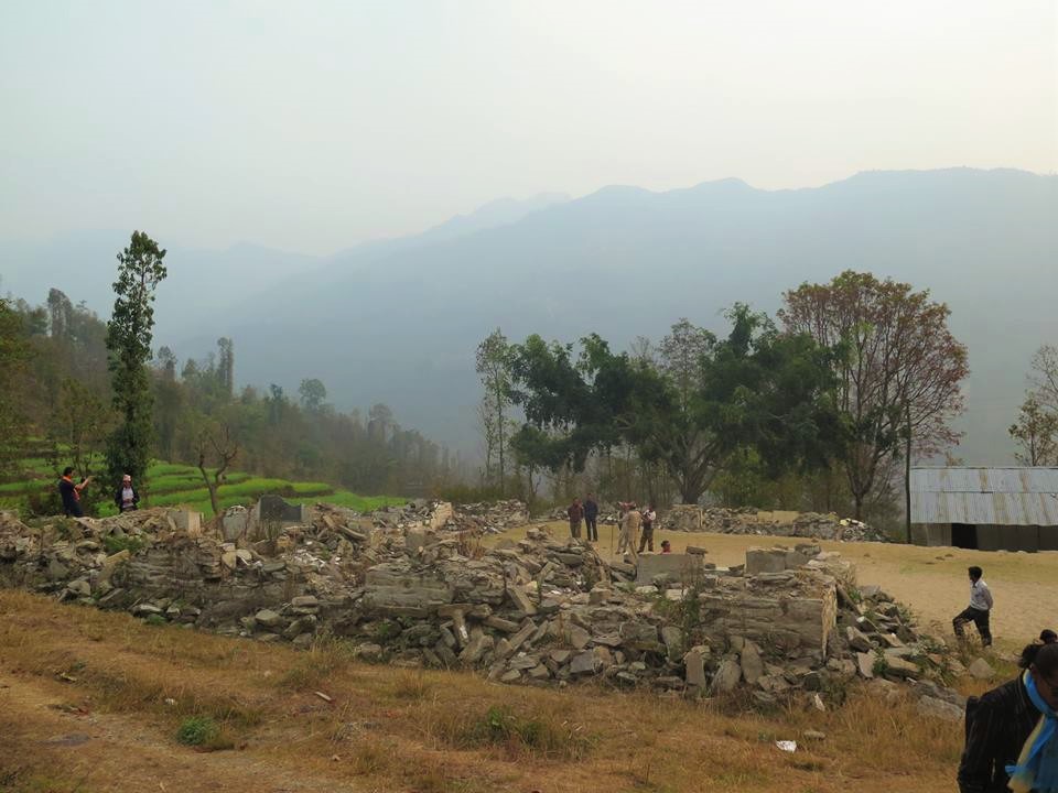 Ruins of the Chamuna Devi School